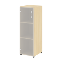 Шкаф средний узкий левый (1 средний фасад стекло) Yalta LT.SU-2.4 L/R акация лорка